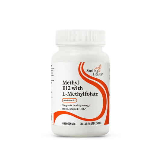 Methyl B12 with L Methylfolate Daily Vitamin Support for Convenient Nutrition Routines