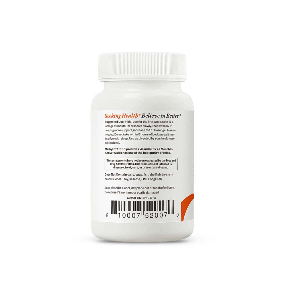 Methyl B12 1000 Everyday Vitamin Support for Simple Nutrition Routines