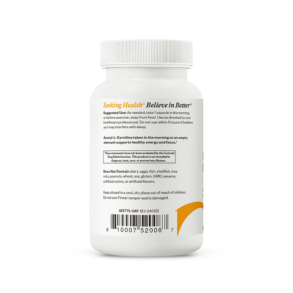 Acetyl L Carnitine Daily Nutritional Support for Active Wellness Routines