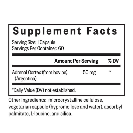 Adrenal Cortex Daily Stress Response Support with Balanced Routines