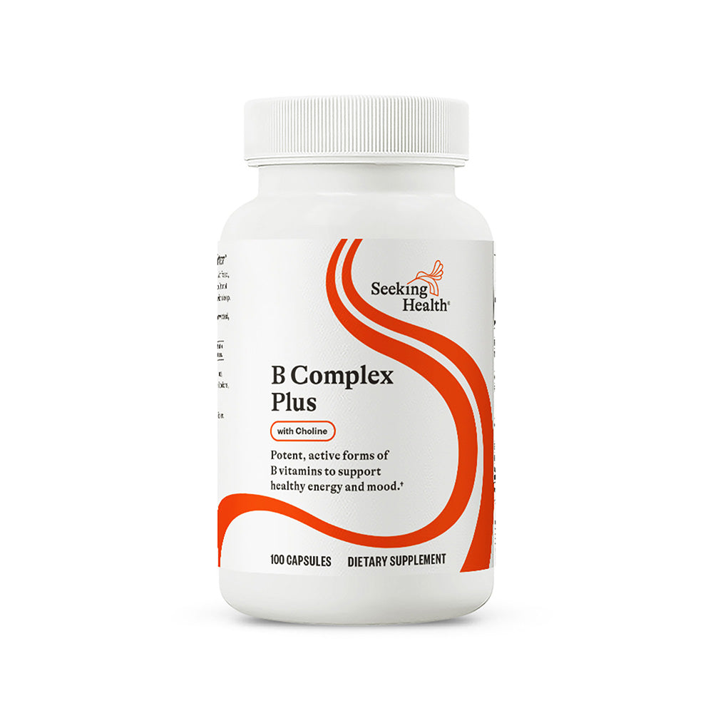 B Complex Plus Daily Vitamin Support for Simple Nutrition Routines