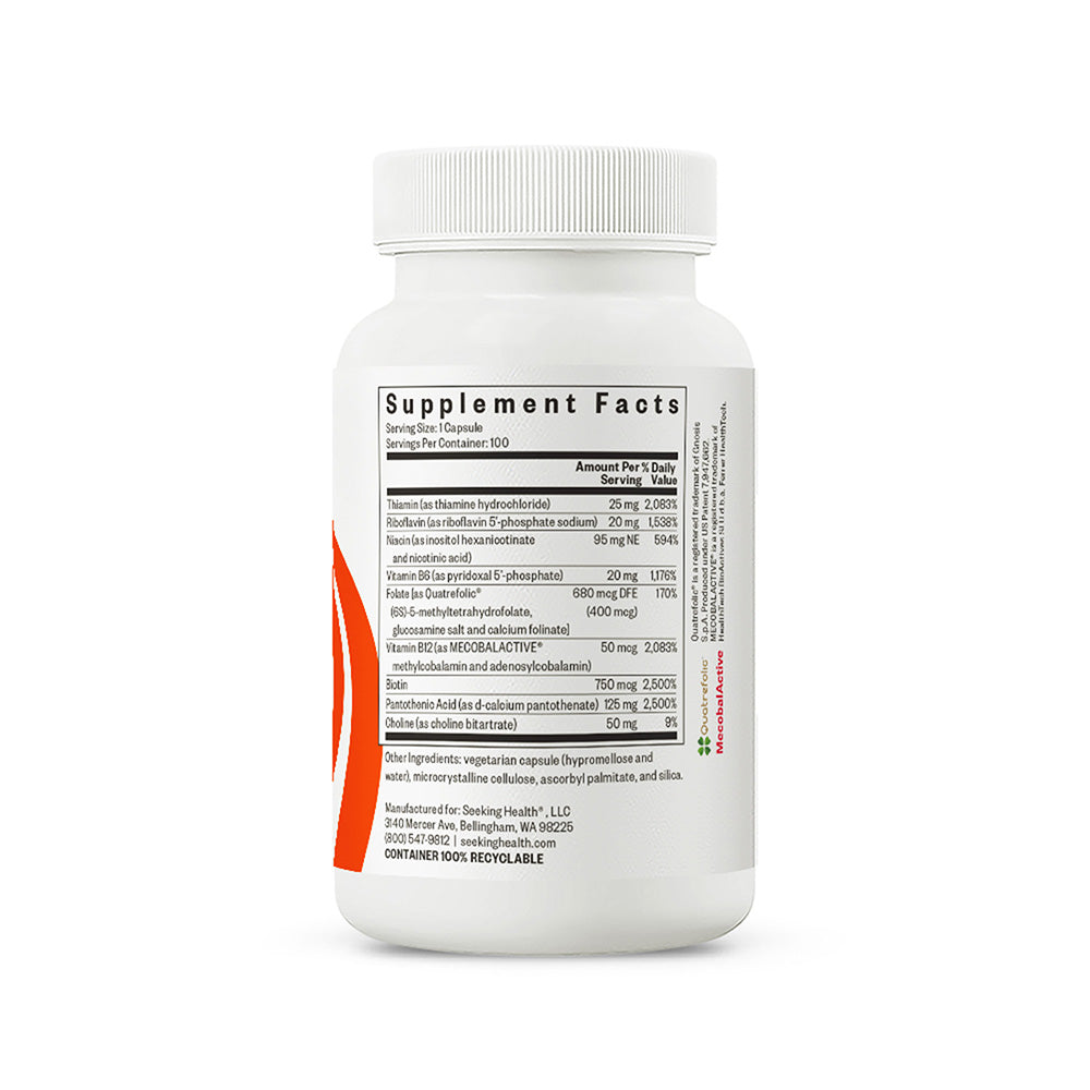 B Complex Plus Daily Vitamin Support for Simple Nutrition Routines