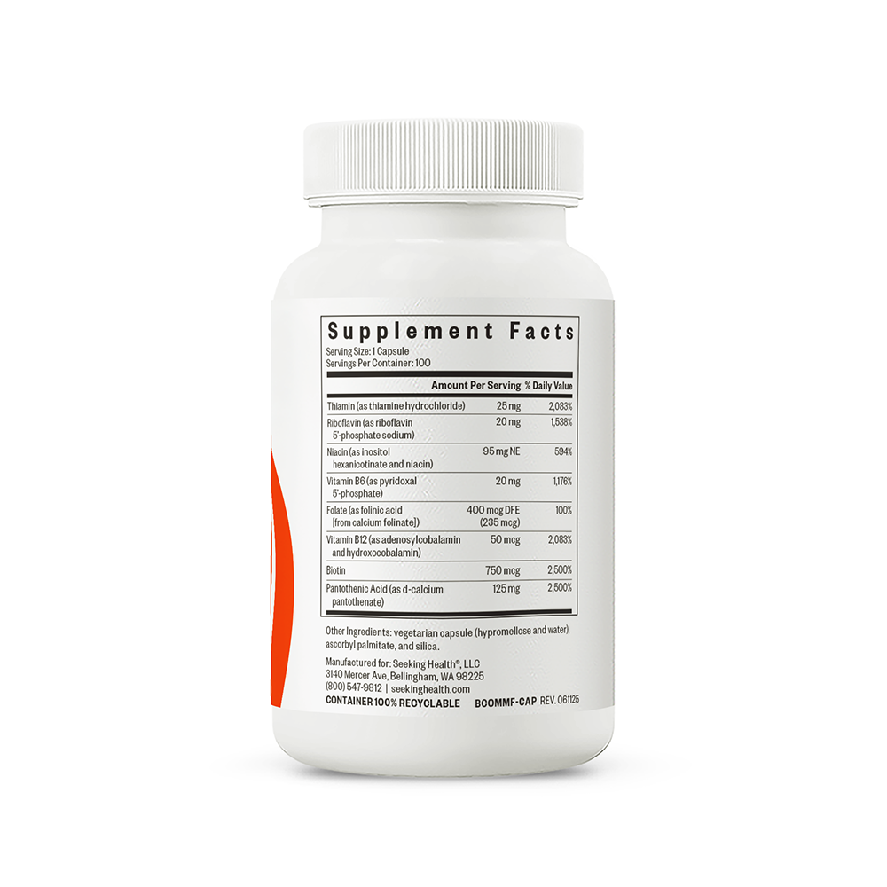 B Complex MF Everyday Vitamin Support for Simple Nutrition Routines