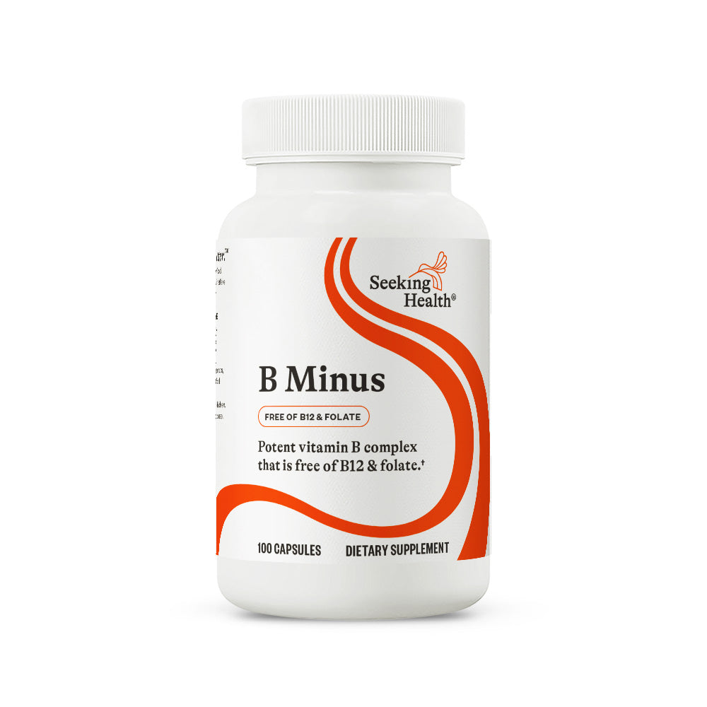 B Minus Daily Vitamin Support with Simple Nutrition Routines