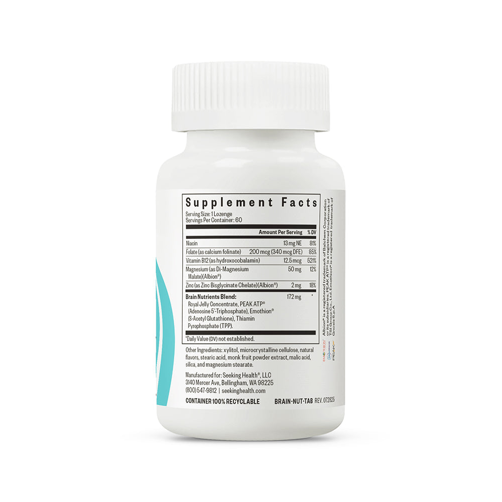 Brain Nutrients Daily Cognitive Wellness Support for Focused Routines