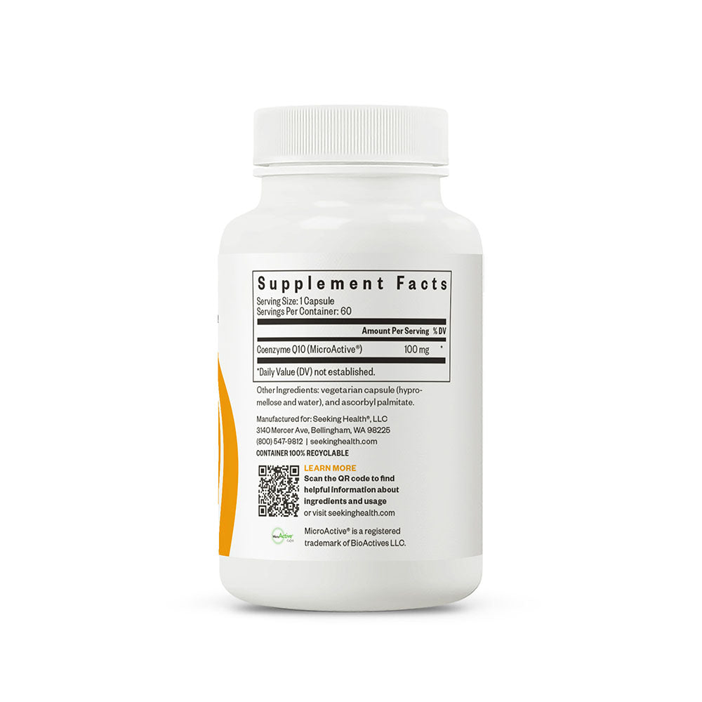 CoQ10 Daily Nutritional Support with Active Wellness Routines