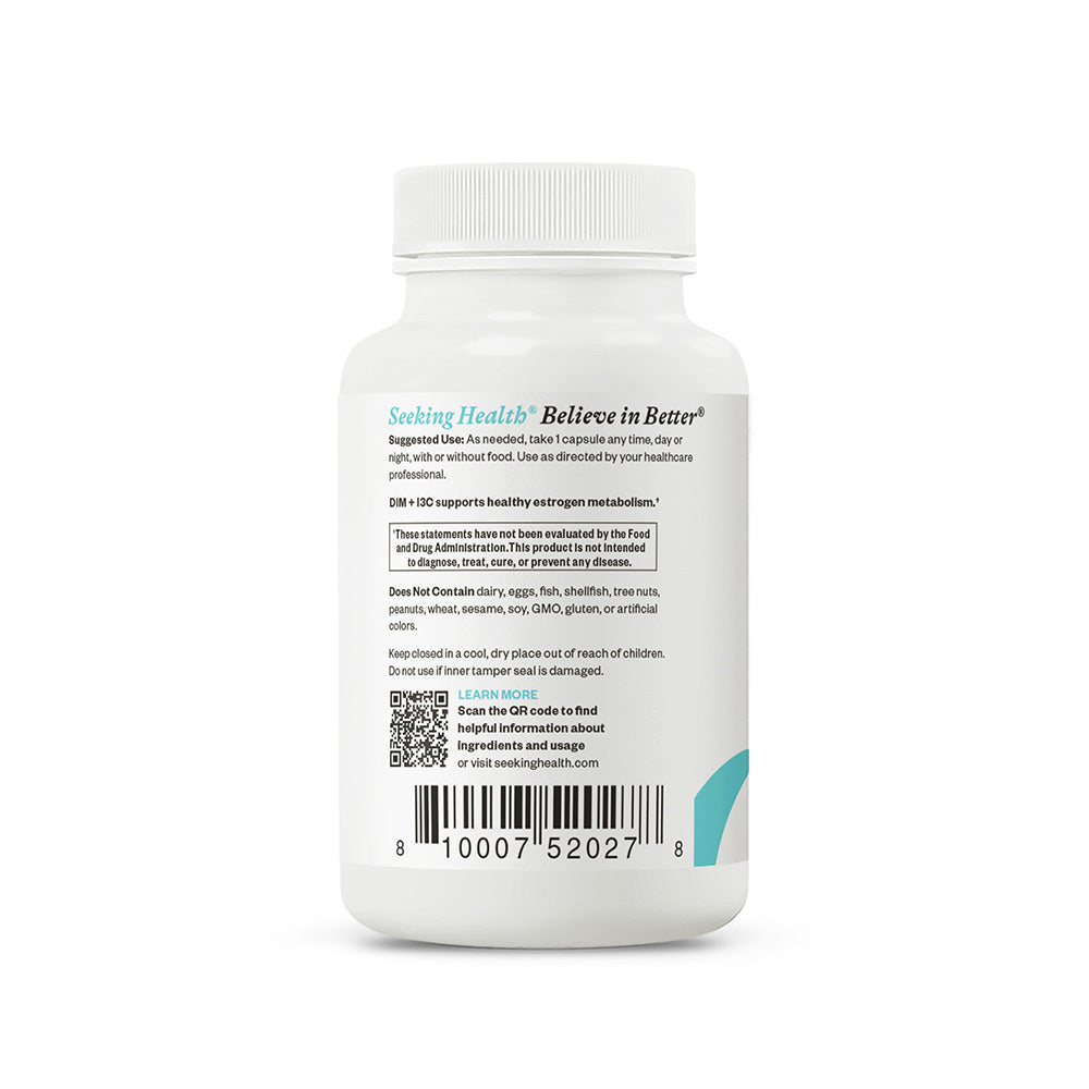 DIM Plus I3C Daily Nutritional Support with Simple Wellness Routines