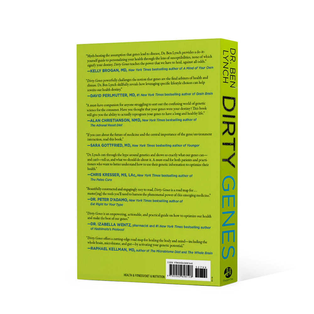 Dirty Genesby Dr Ben Lynch Daily Nutritional Support for Convenient Wellness Routines