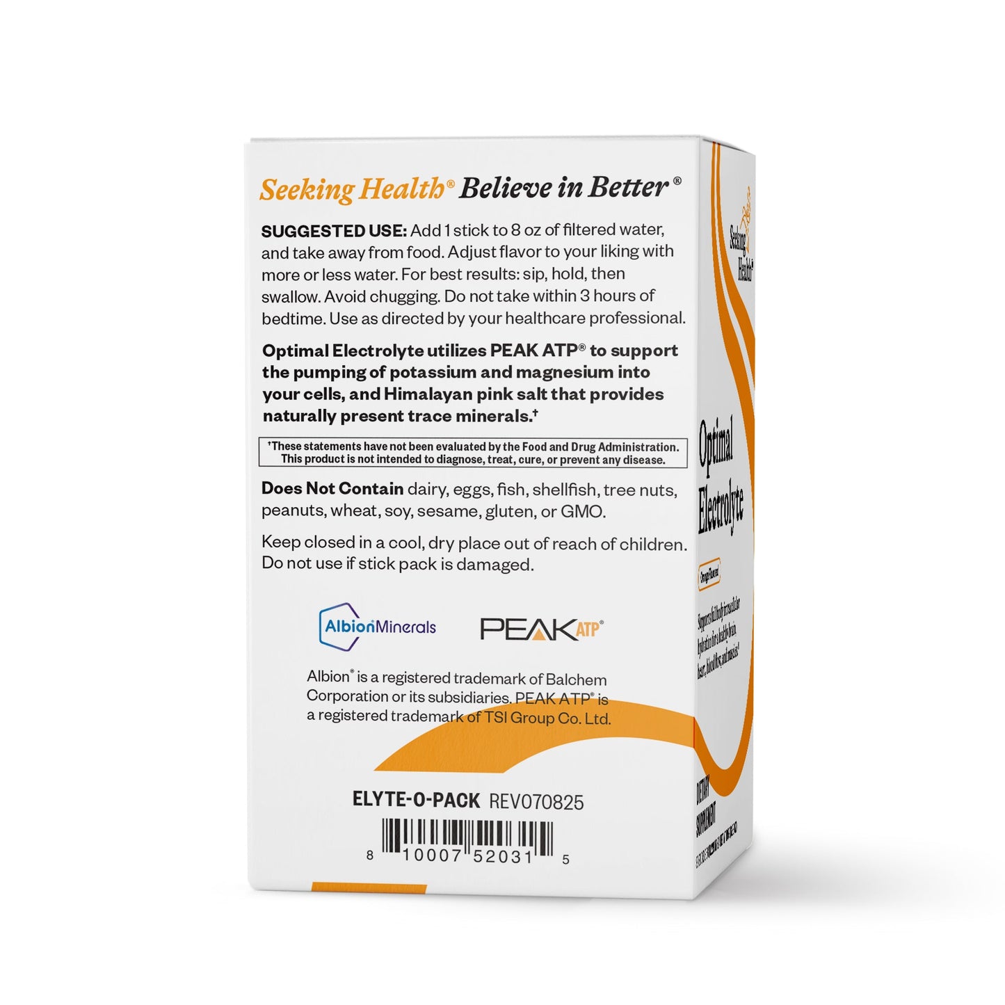 Optimal Electrolyte Sticks Daily Mineral Support with Balanced Nutrition Routines