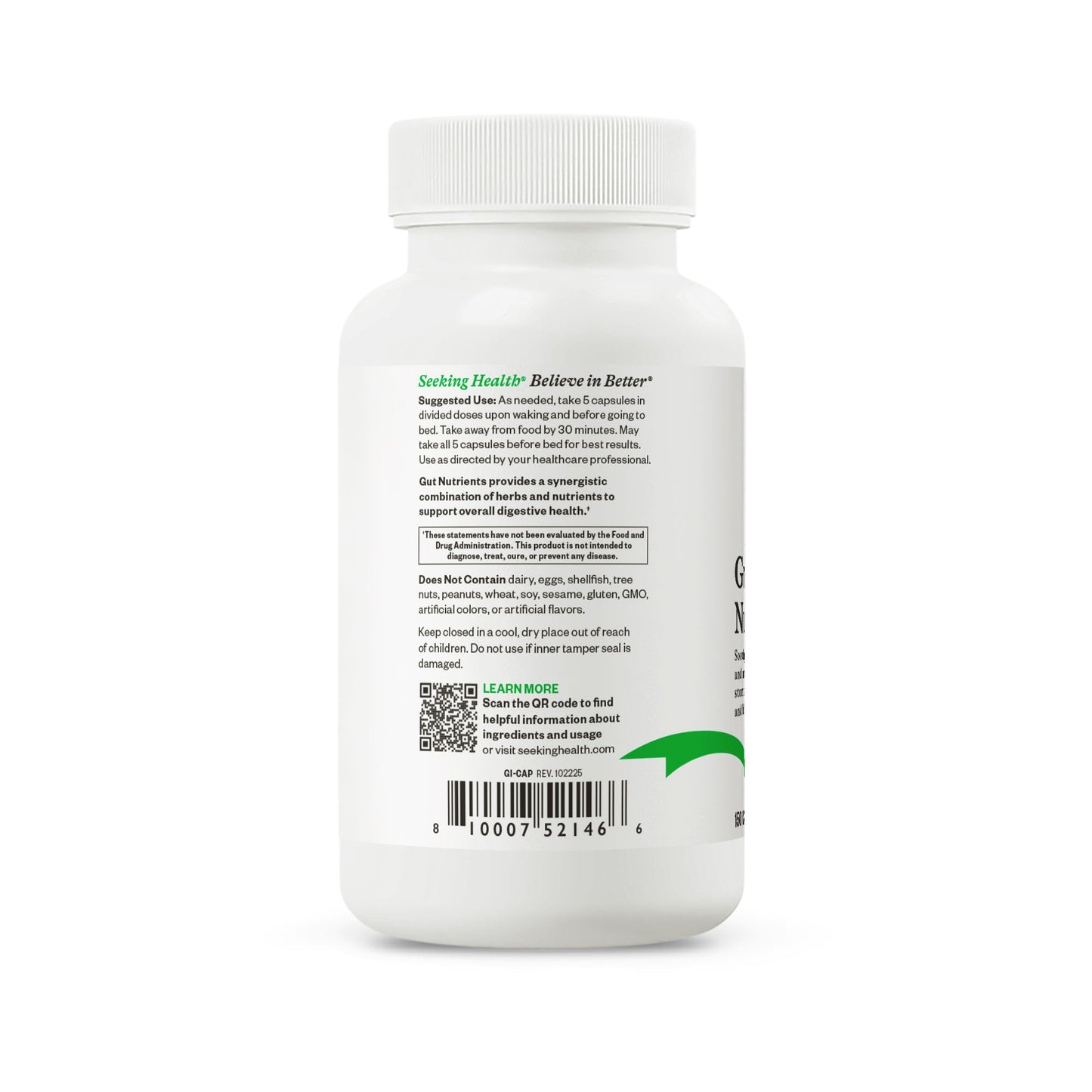 Gut Nutrients Everyday Digestive Wellness Support for Everyday Routines