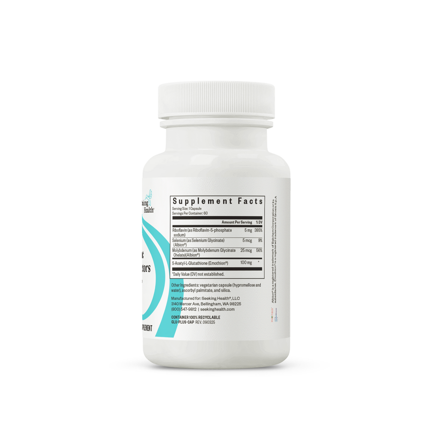 Glutathione with Cofactors formerly Glutathione Plus Everyday Wellness Support for Simple Nutrition Routines