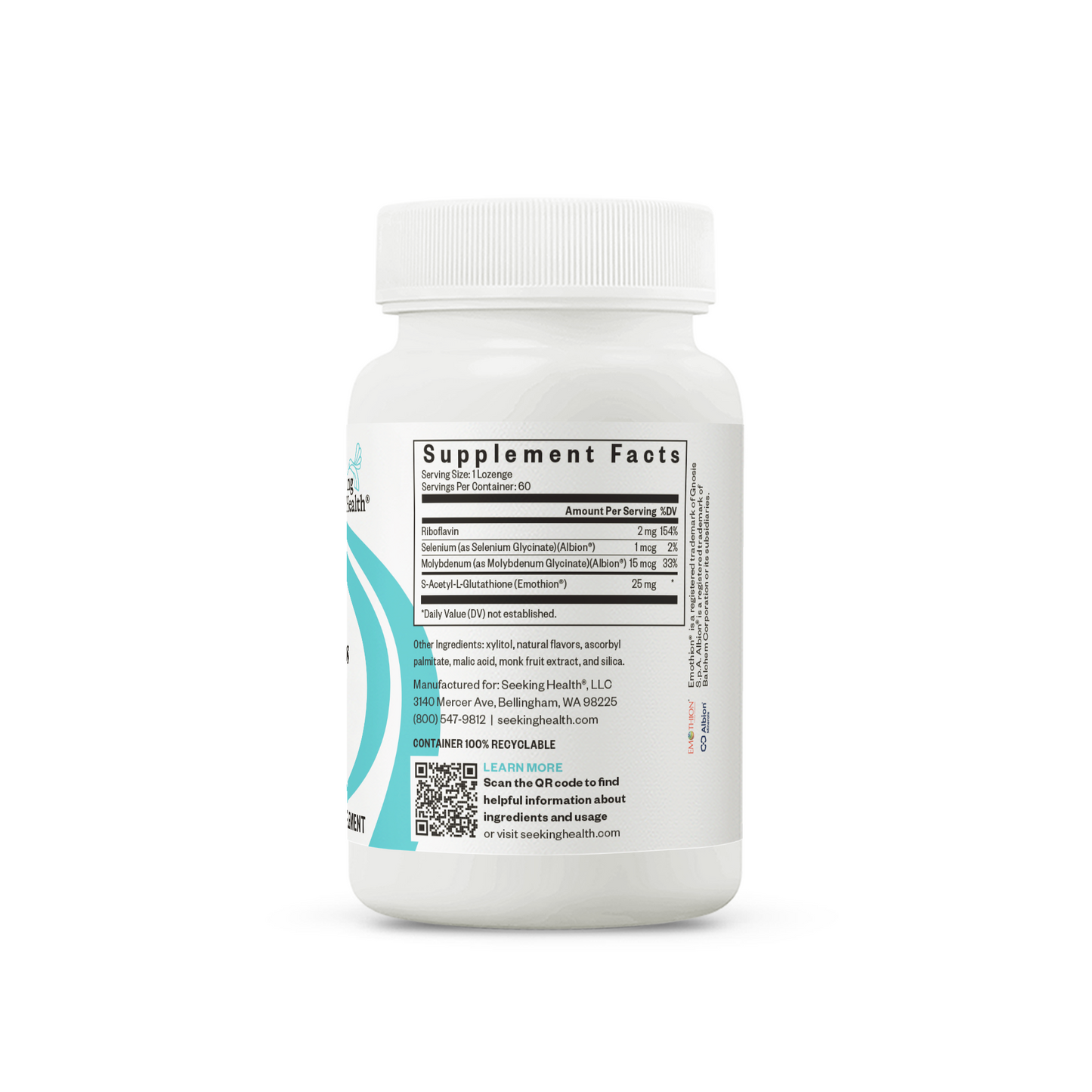 Glutathione with Cofactors Lozenges formerly Glutathione Plus Lozenge Daily Wellness Support with Simple Nutrition Routines