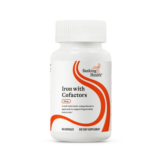 Iron with Cofactors Daily Mineral Support with Balanced Nutrition Routines