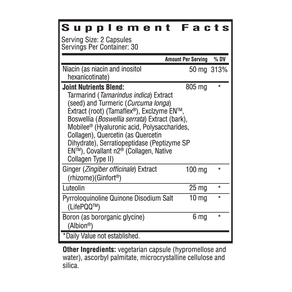 Joint Nutrients Daily Nutritional Support with Active Wellness Routines