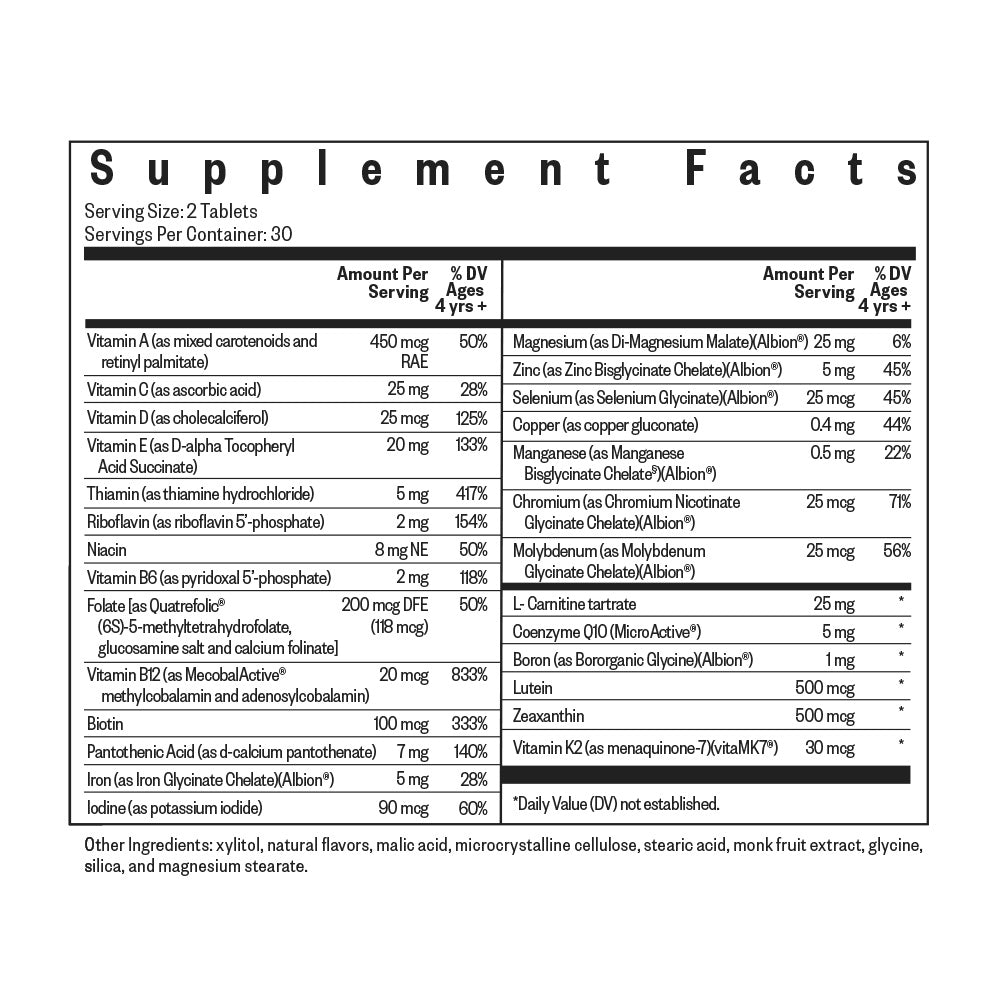 Kids Multivitamin Chewable Easy Chewable Supplement for Everyday Nutrition