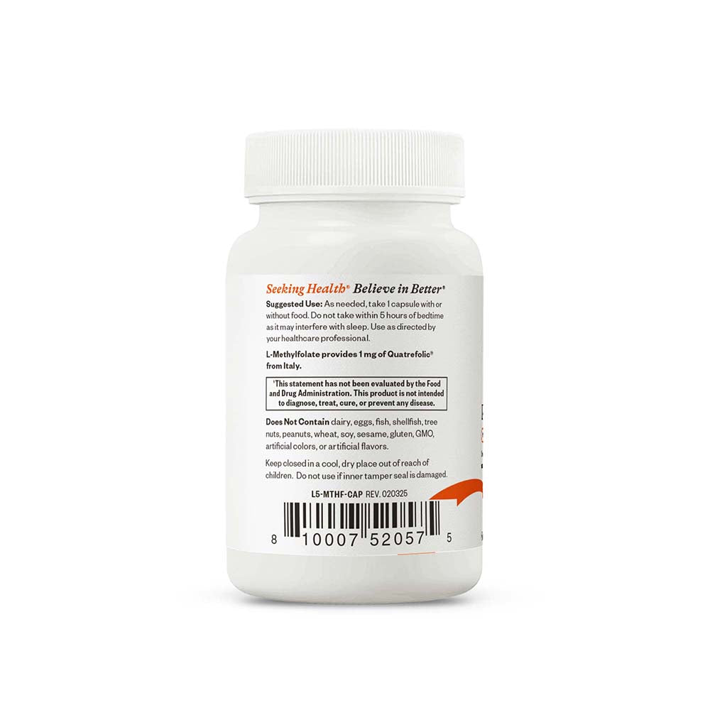 L Methylfolate Daily Vitamin Support for Convenient Nutrition Routines