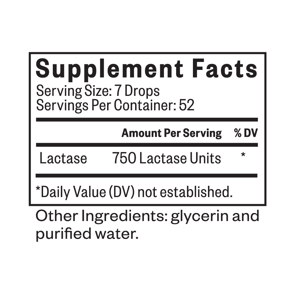 Lactase Drops Daily Digestive Wellness Support for Everyday Routines