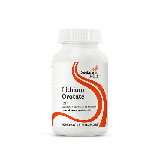 Lithium Orotate Daily Nutritional Support with Simple Wellness Routines