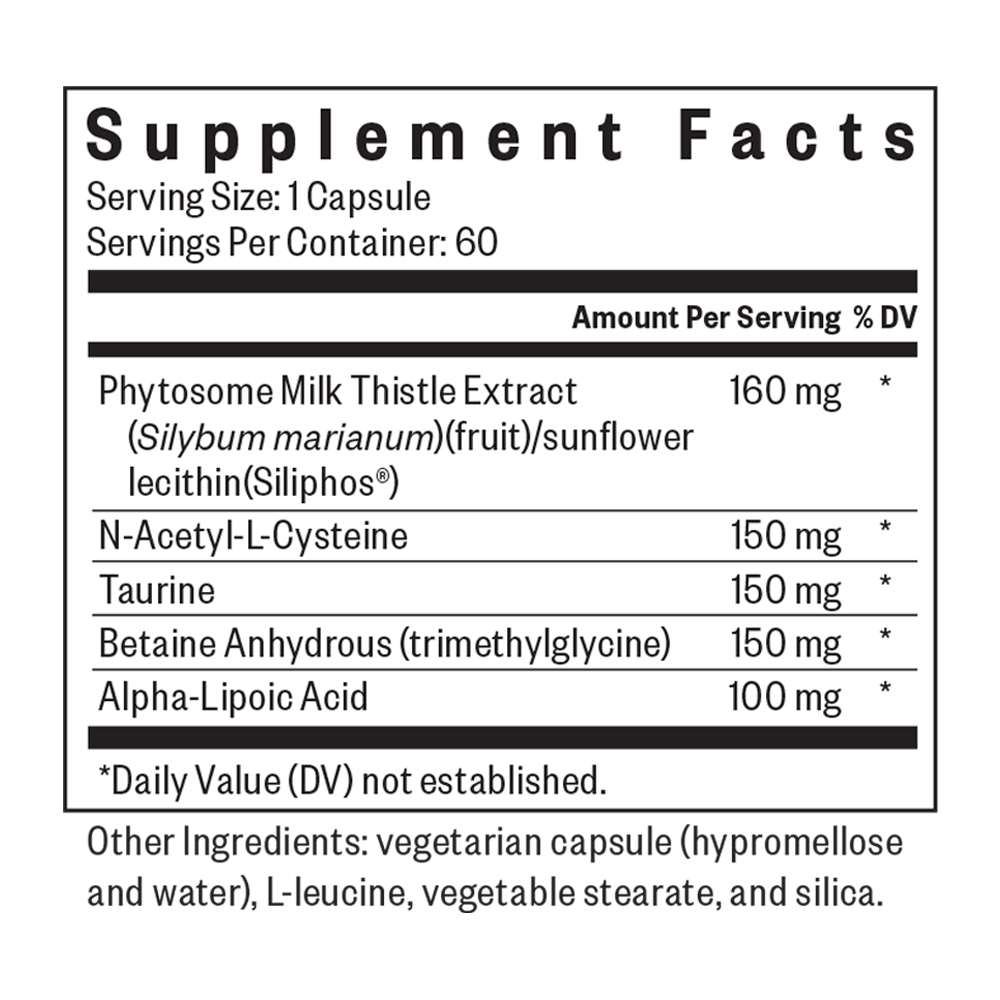 Liver Nutrients Daily Wellness Support for Convenient Nutrition Routines