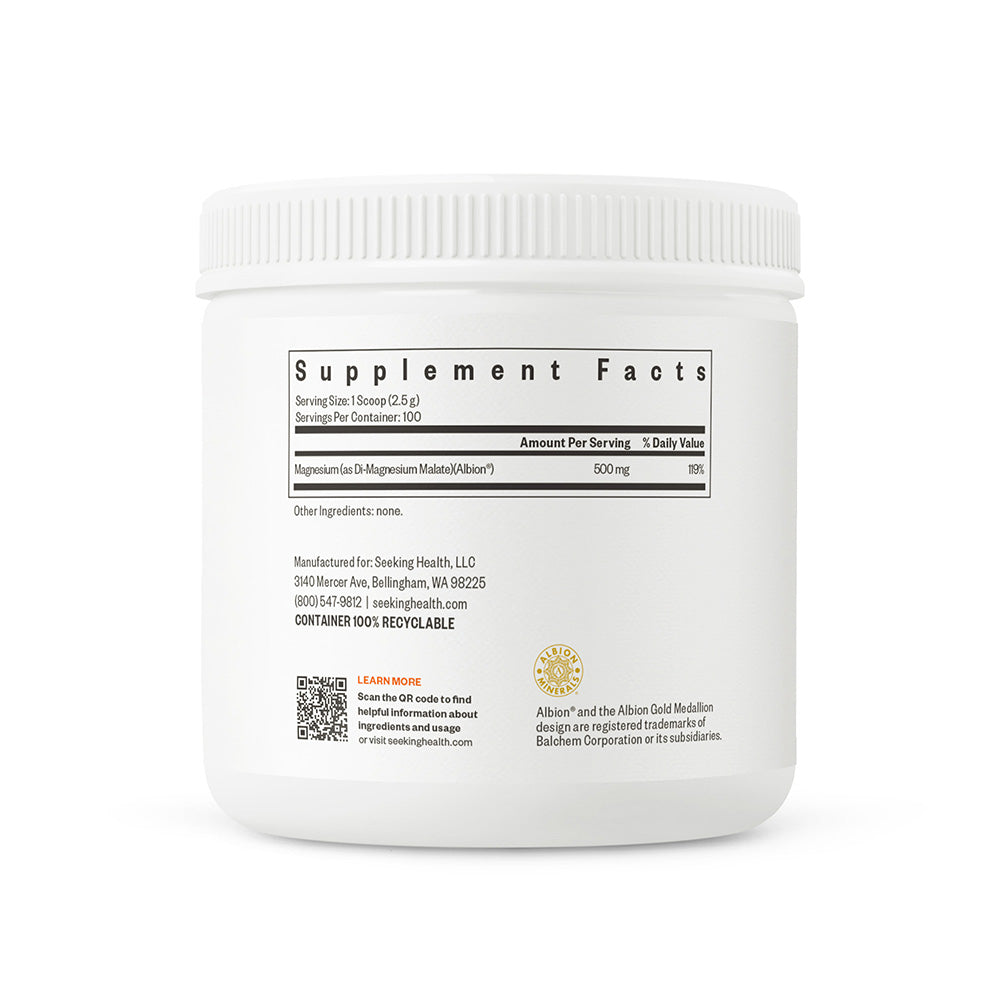 Magnesium Malate Powder Daily Mineral Support for Balanced Nutrition Routines