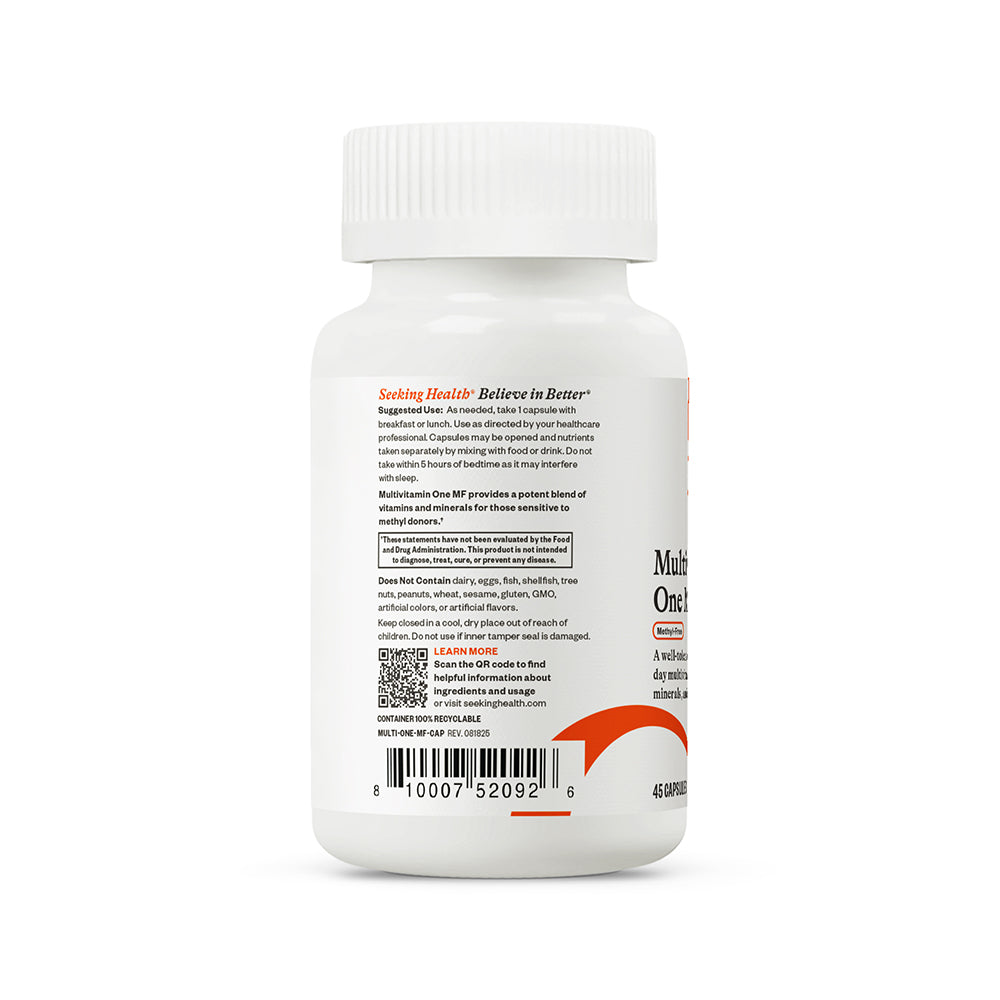 Multivitamin One MF Daily Vitamin Support for Convenient Nutrition Routines