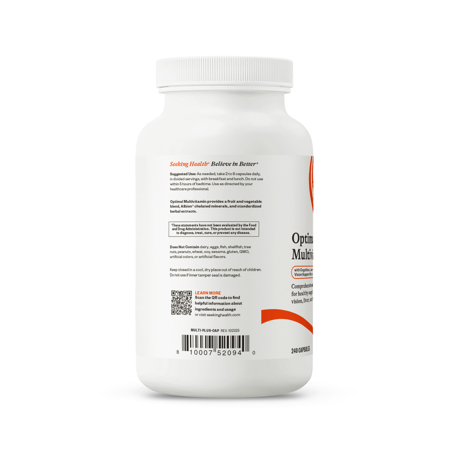 Optimal Multivitamin Everyday Vitamin Support for Simple Nutrition Routines