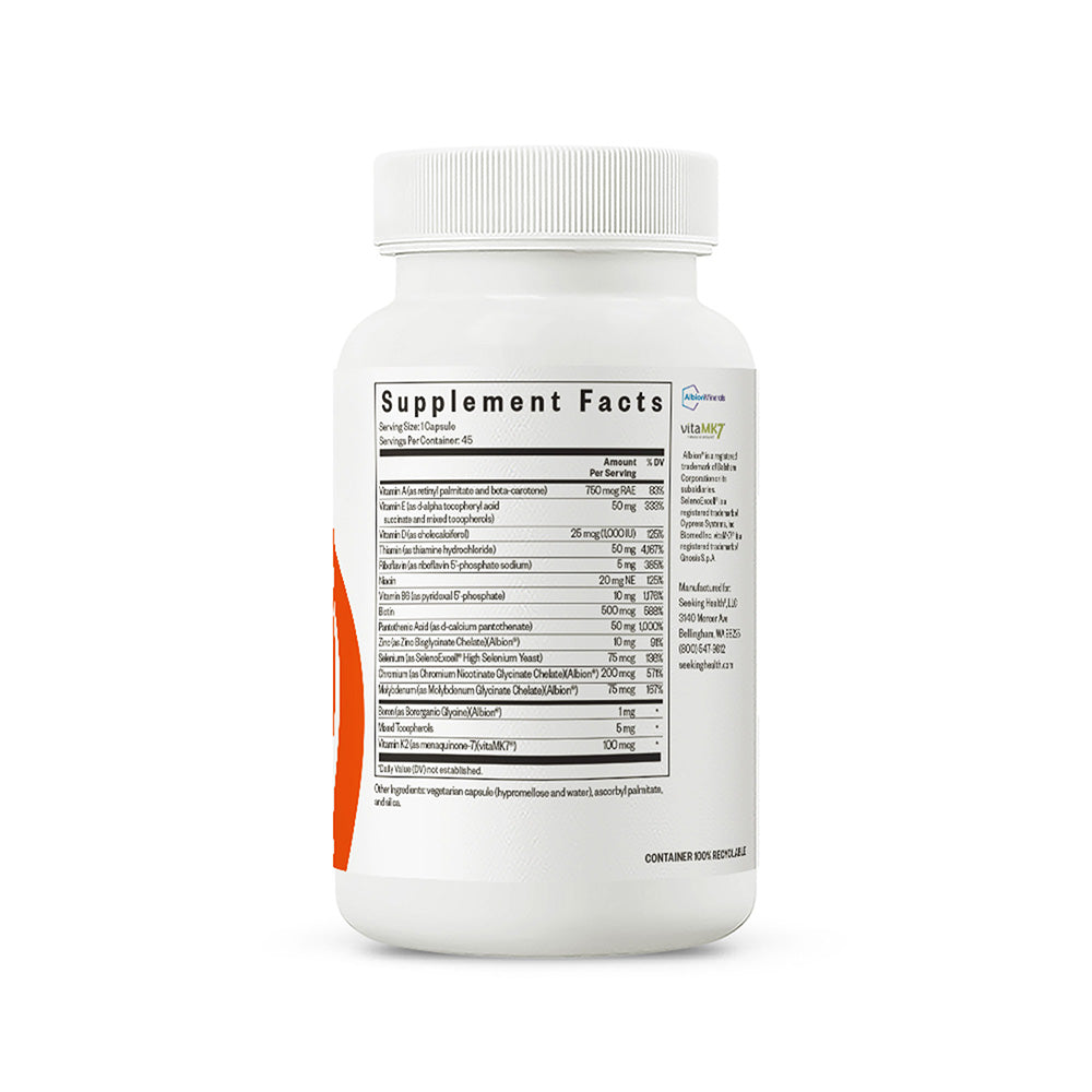 Multivitamin One Sensitive Daily Vitamin Support for Simple Nutrition Routines