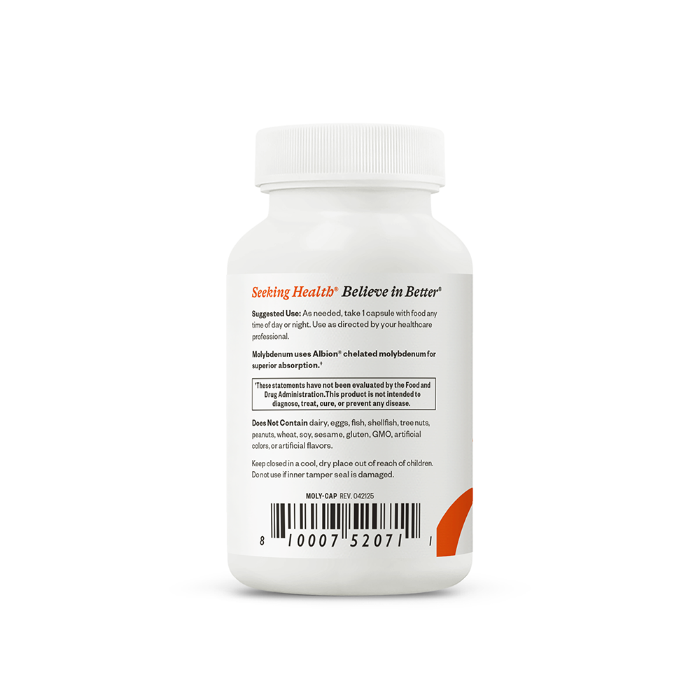 Molybdenum Daily Mineral Support for Balanced Nutrition Routines