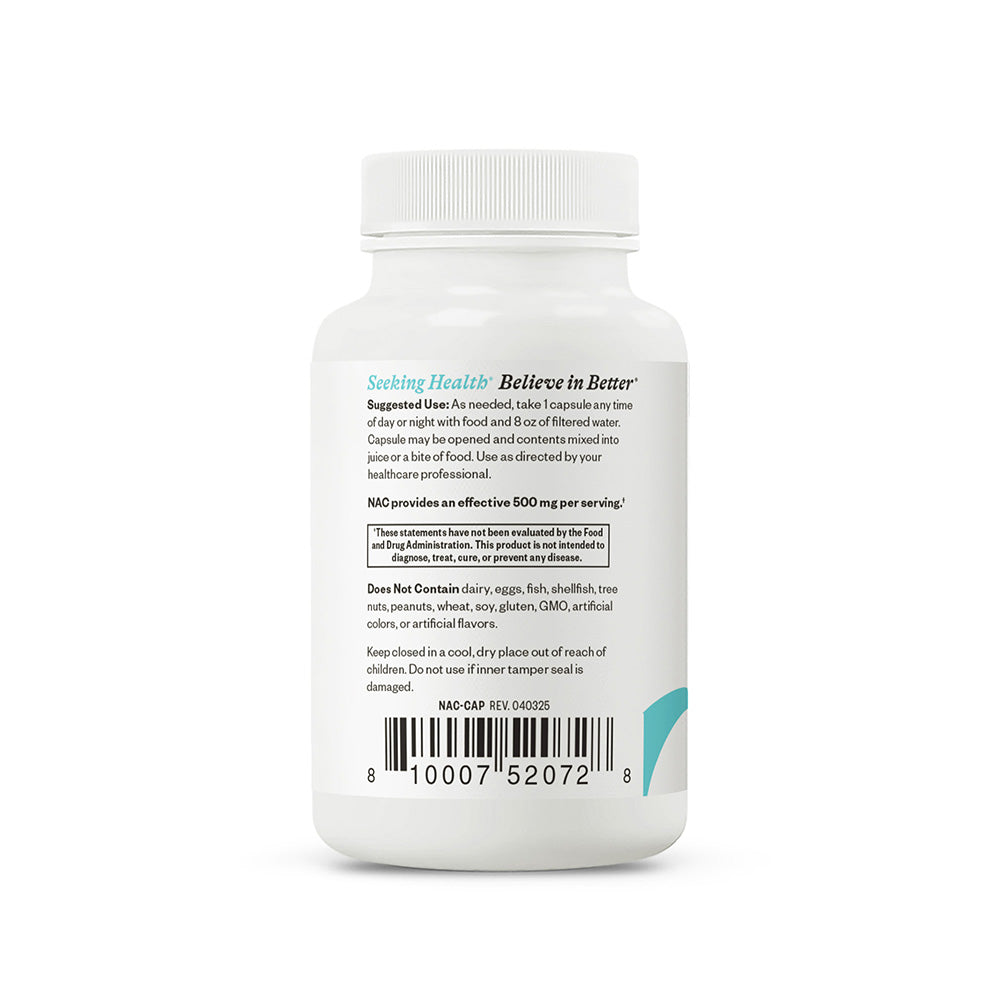 NAC Supplement N Acetyl L Cysteine Everyday Wellness Support for Simple Nutrition Routines