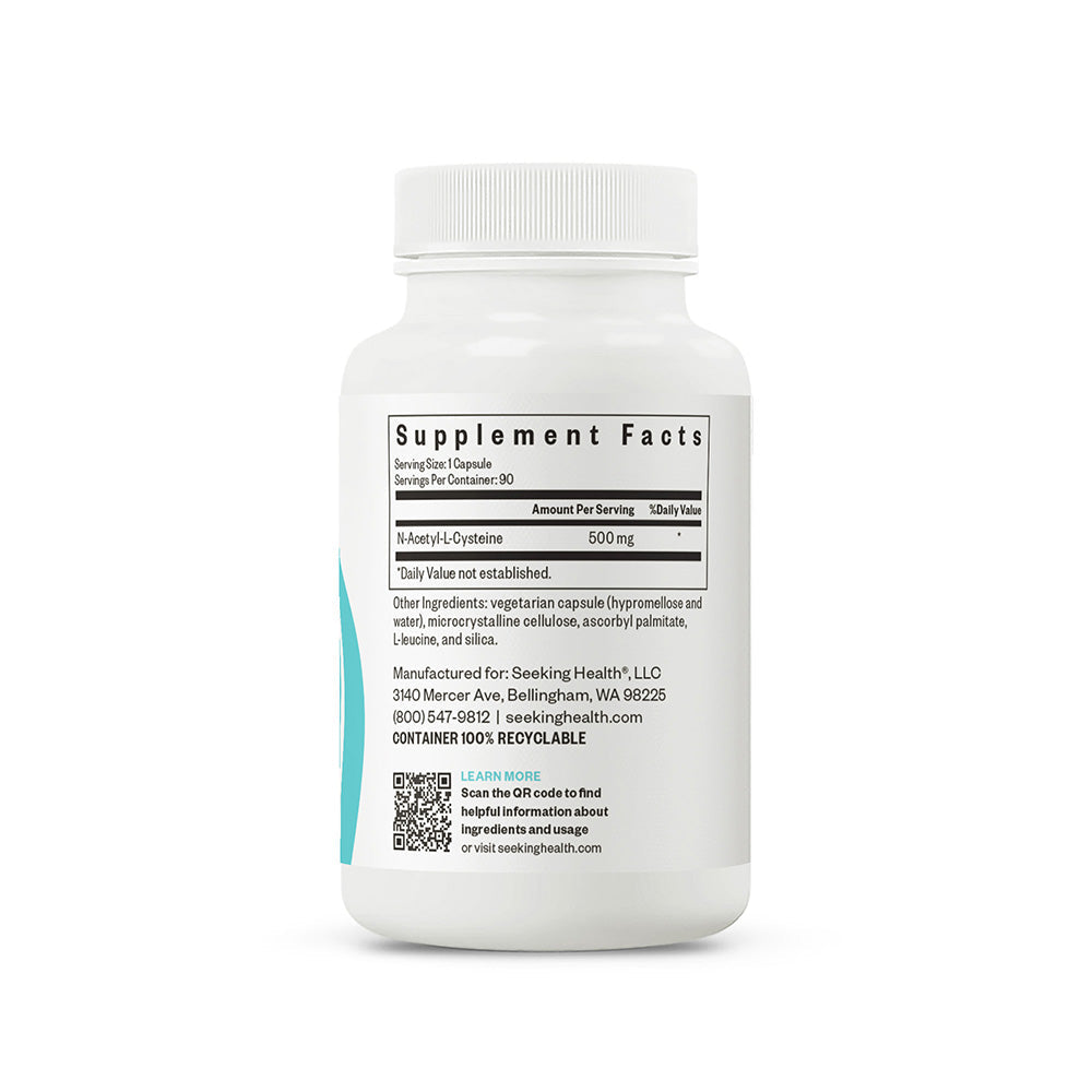 NAC Supplement N Acetyl L Cysteine Everyday Wellness Support for Simple Nutrition Routines