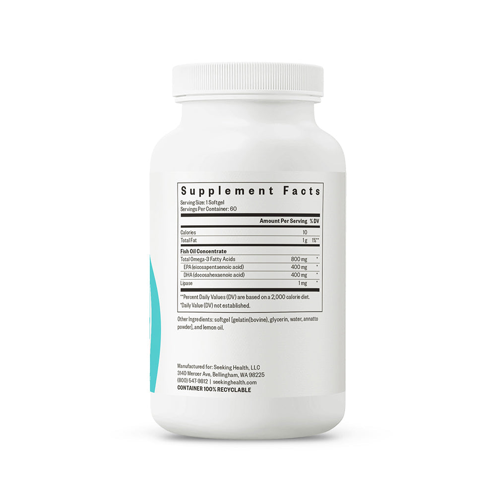 Fish Oil Daily Nutritional Support for Active Wellness Routines