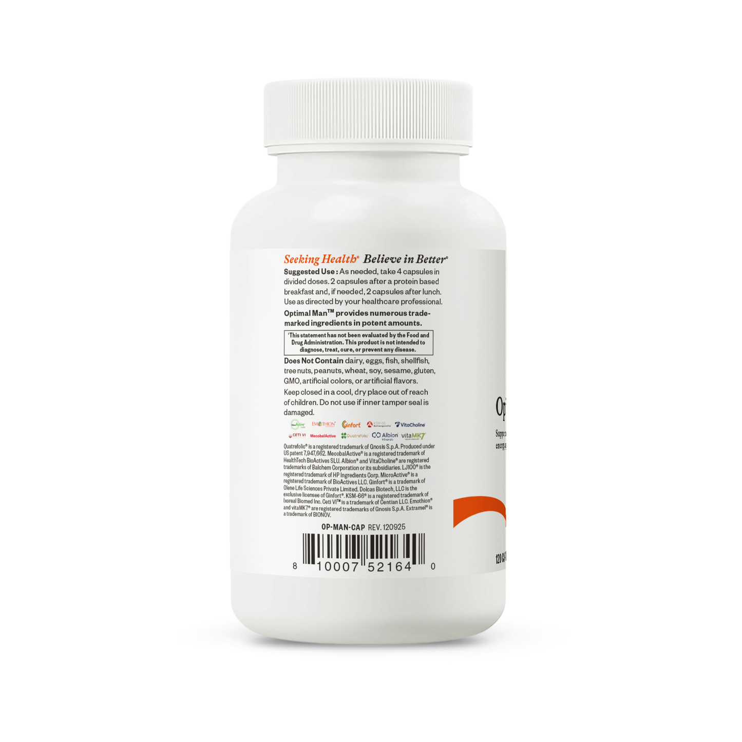 Optimal Man Daily Nutritional Support for Simple Wellness Routines