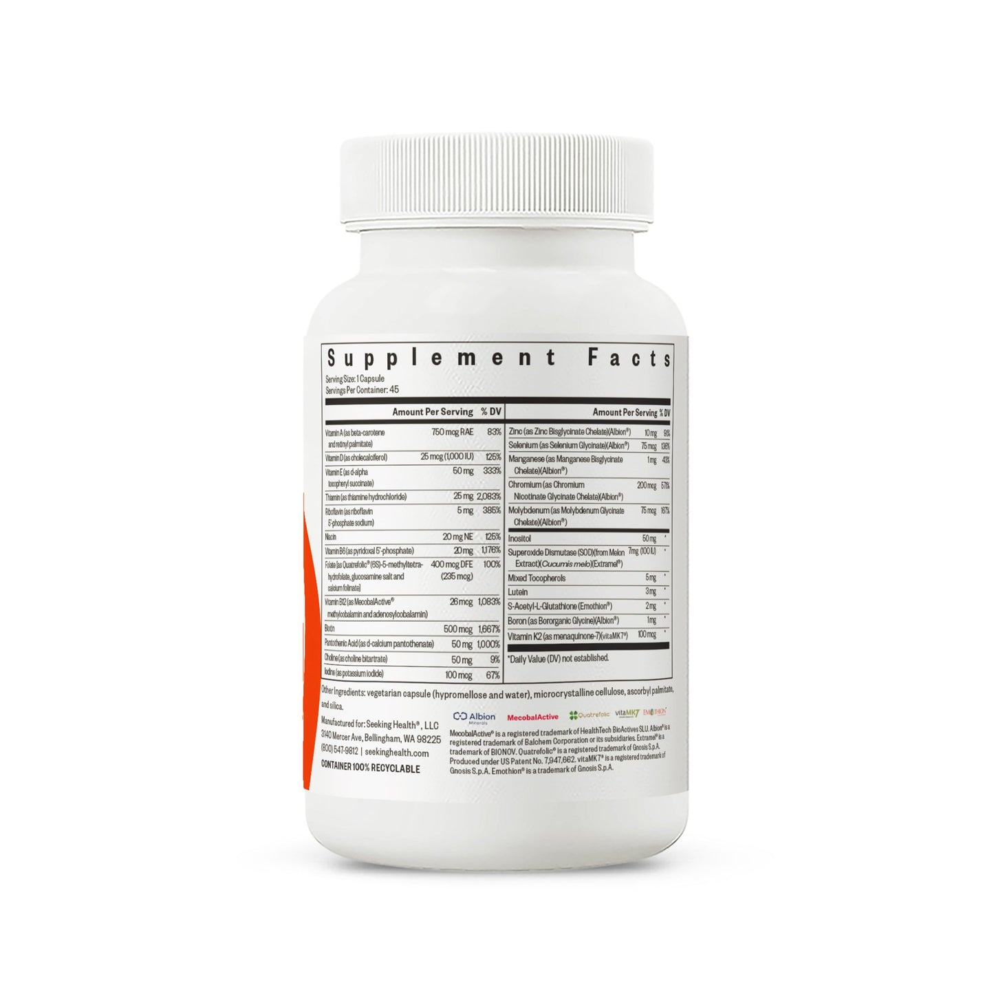 Multivitamin One Everyday Vitamin Support for Simple Nutrition Routines