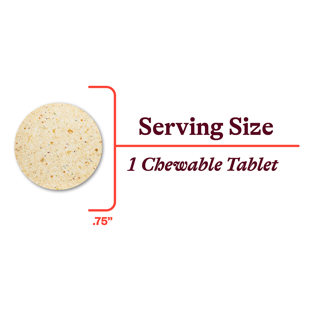 Multivitamin One Chewable Easy Chewable Supplement with Everyday Nutrition