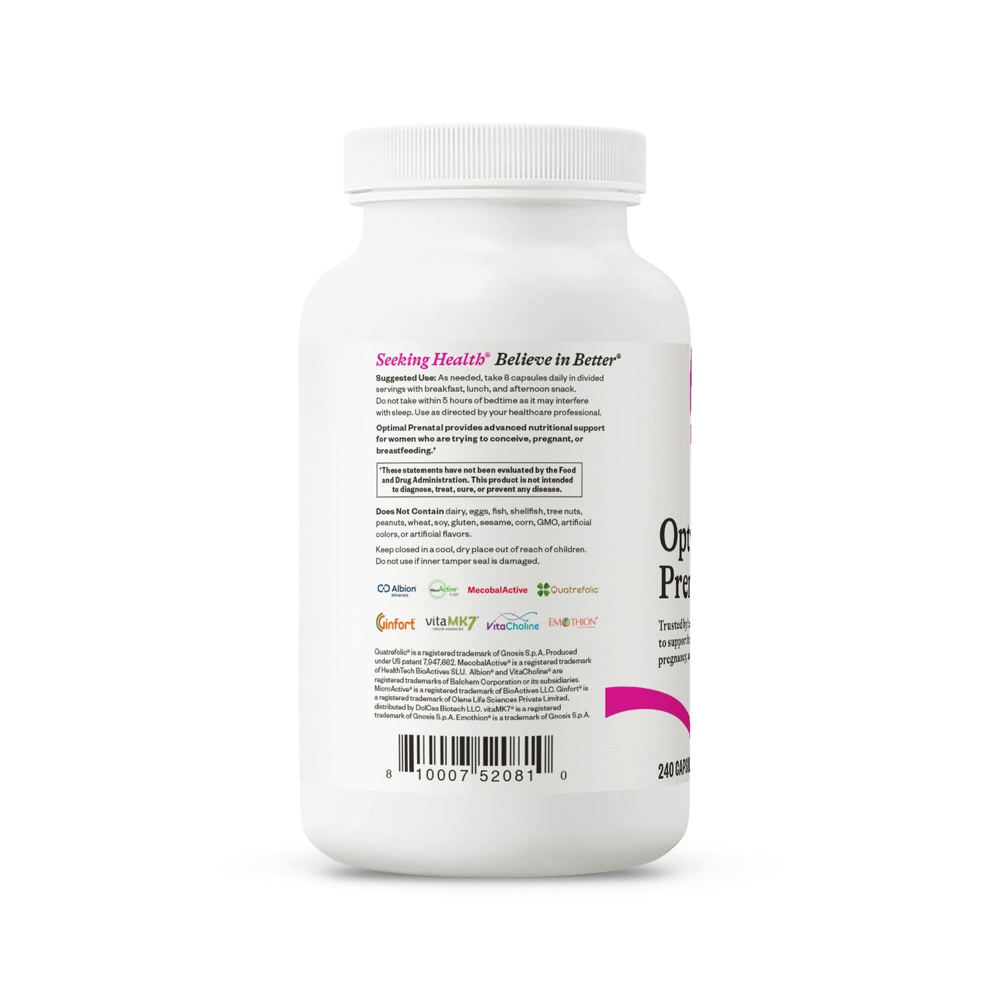 Optimal Prenatal Daily Nutritional Support for Womens Wellness Routines