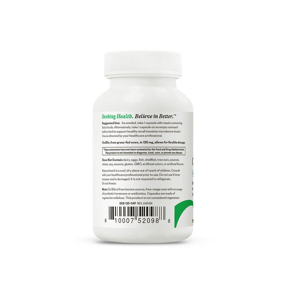 Ox Bile Daily Wellness Support for Simple Nutrition Routines