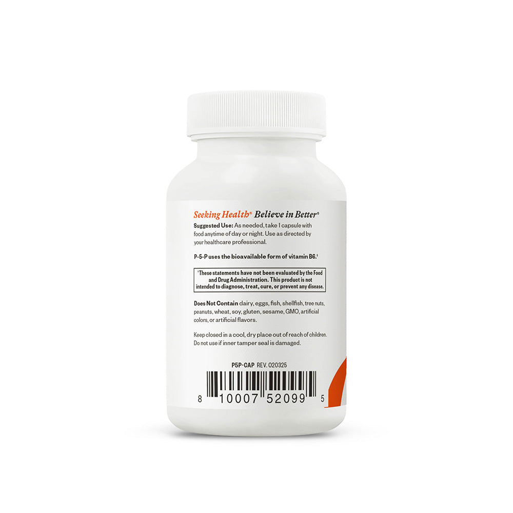P 5 P Pyridoxal 5 Phosphate Everyday Nutritional Support for Simple Wellness Routines