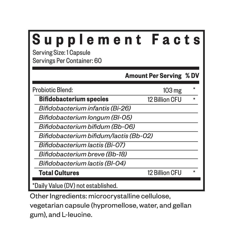 ProBiota Bifidobacterium Daily Digestive Wellness Support for Everyday Routines