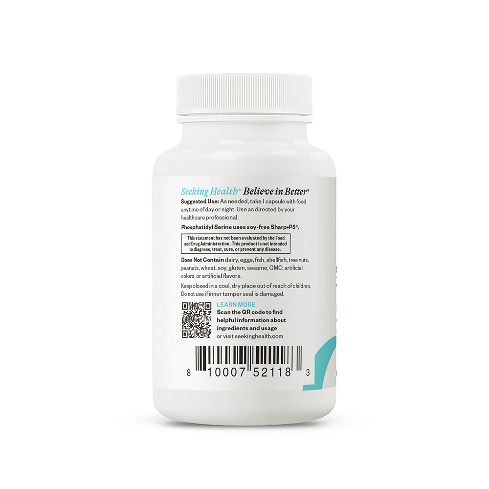 Phosphatidyl Serine Daily Cognitive Wellness Support with Focused Routines