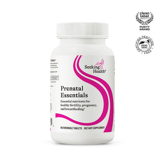 Prenatal Essentials Chewable Everyday Nutritional Support for Womens Wellness Routines