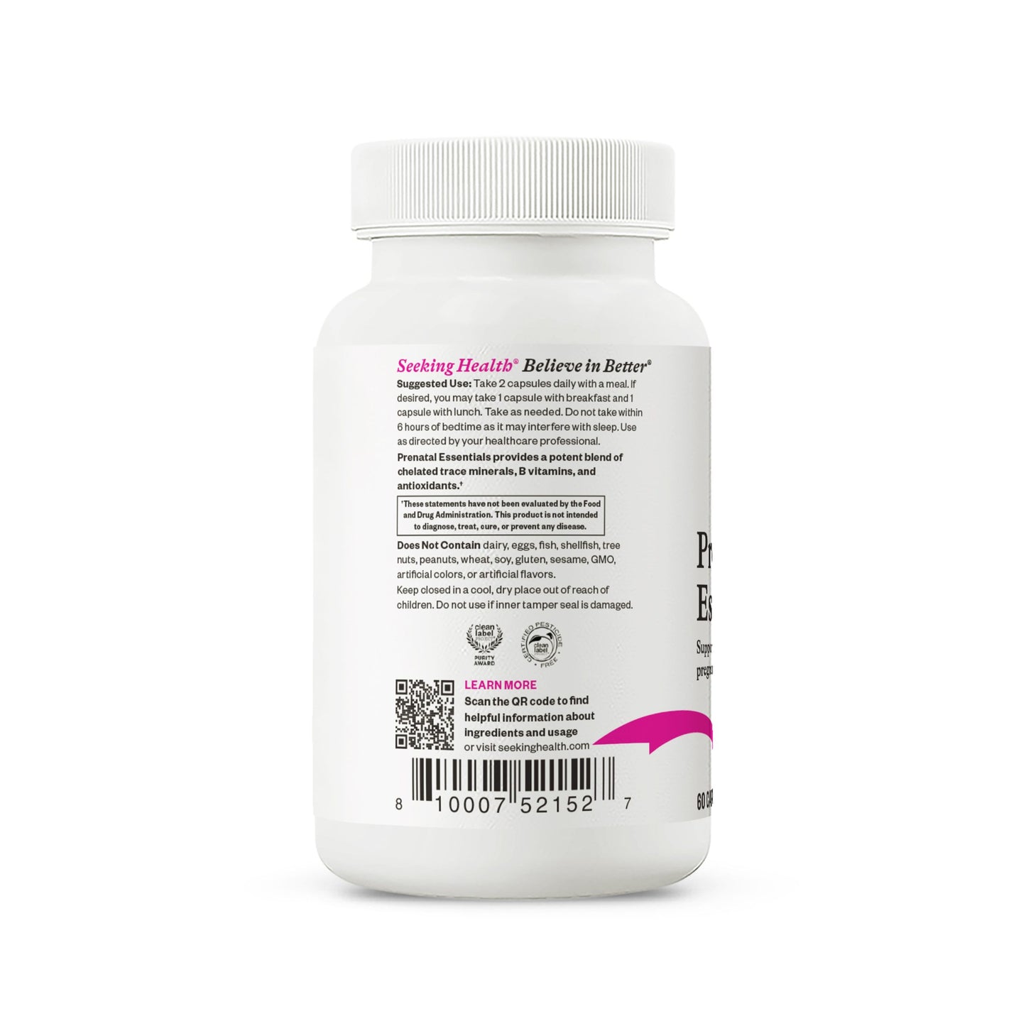 Prenatal Essentials Daily Nutritional Support for Womens Wellness Routines