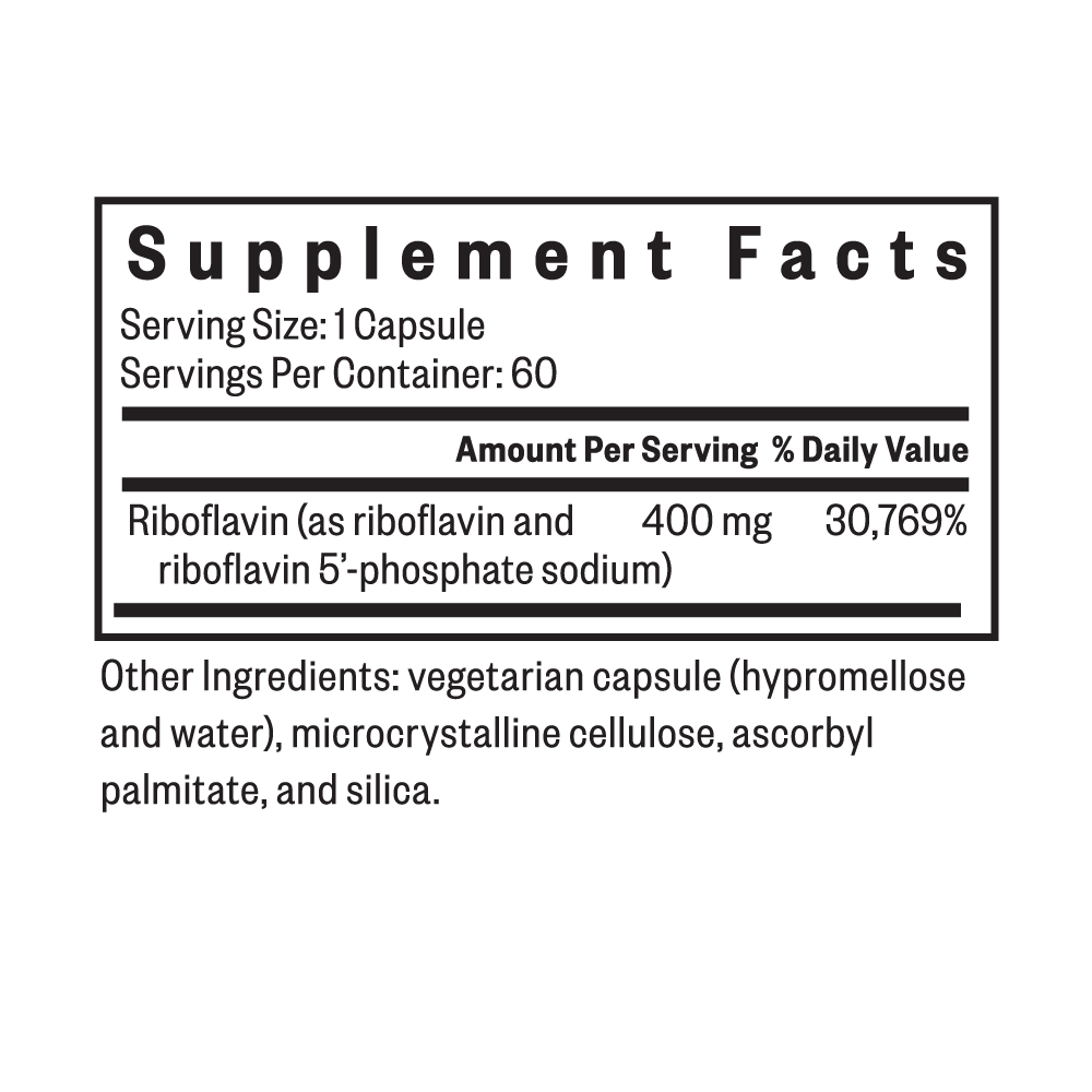 Riboflavin Daily Vitamin Support with Simple Nutrition Routines