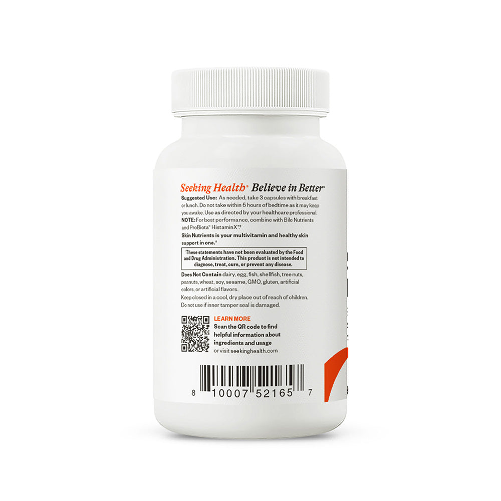 Skin Nutrients Everyday Nutritional Support for Skin Wellness Routines