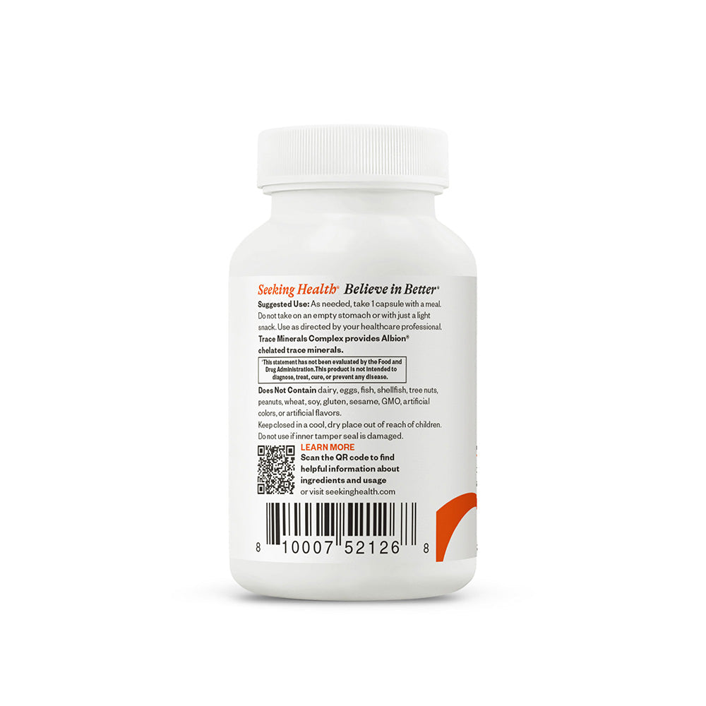 Trace Minerals Complex Daily Mineral Support for Balanced Nutrition Routines