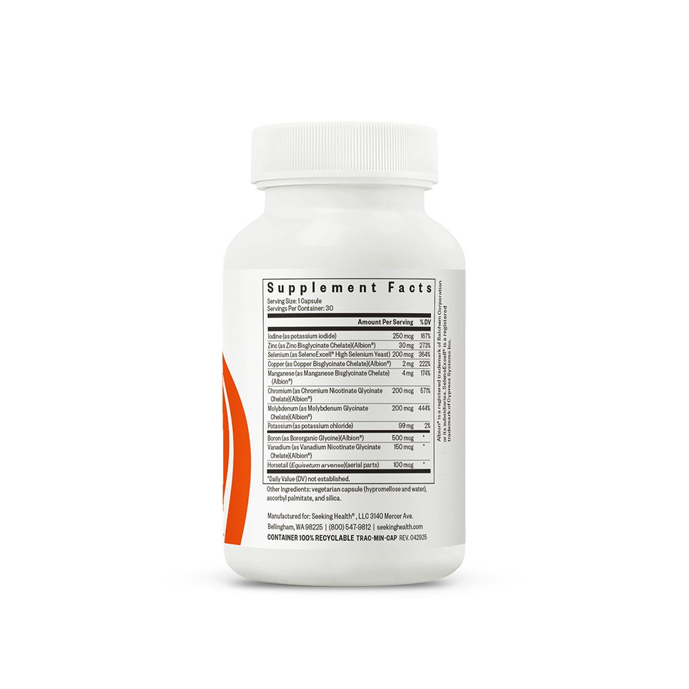 Trace Minerals Complex Daily Mineral Support for Balanced Nutrition Routines