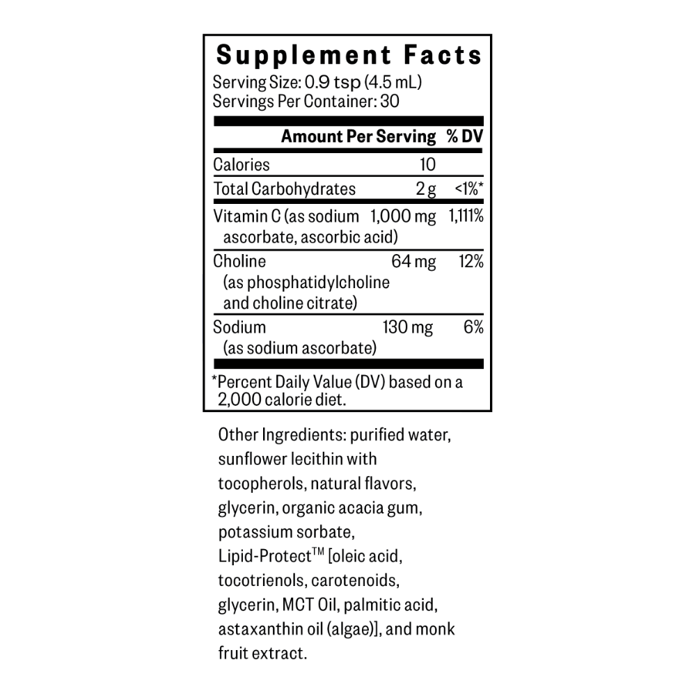 Liposomal Vitamin C Everyday Vitamin Support for Simple Nutrition Routines