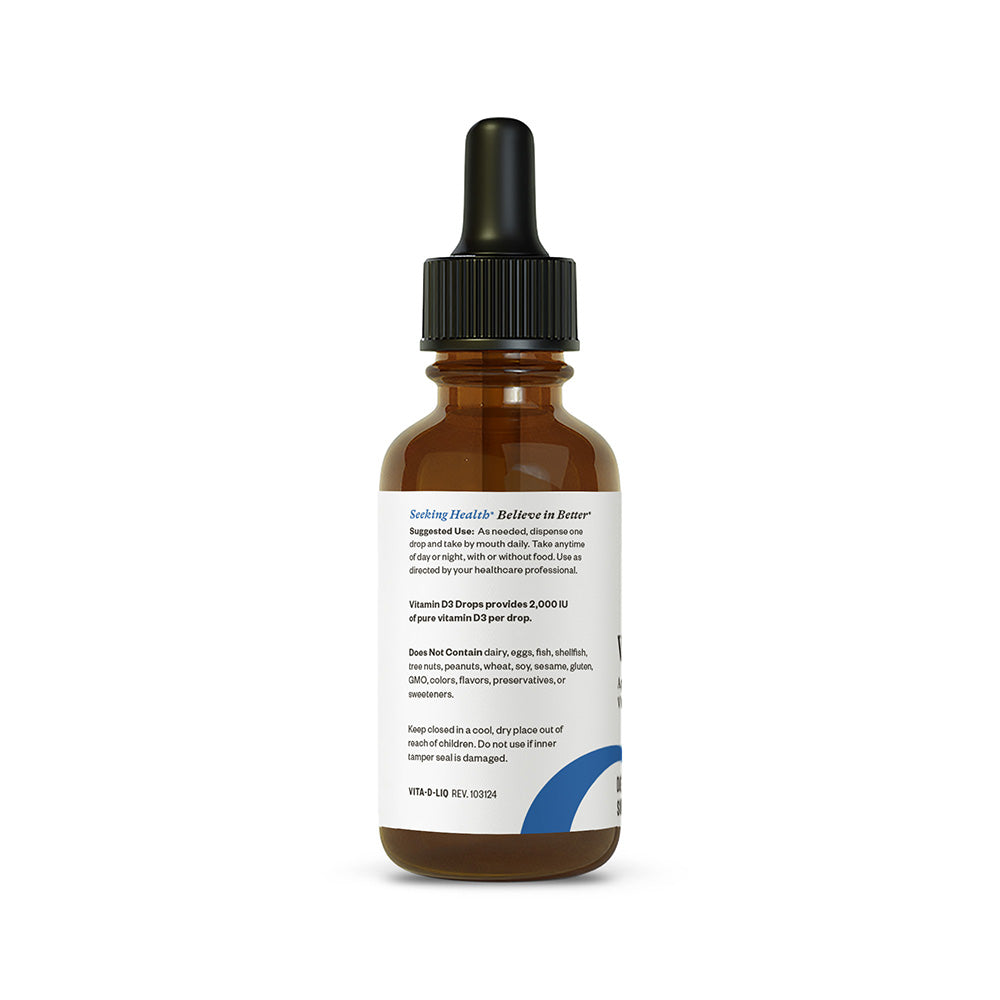 Vitamin D3 Drops Daily Vitamin Support for Simple Nutrition Routines