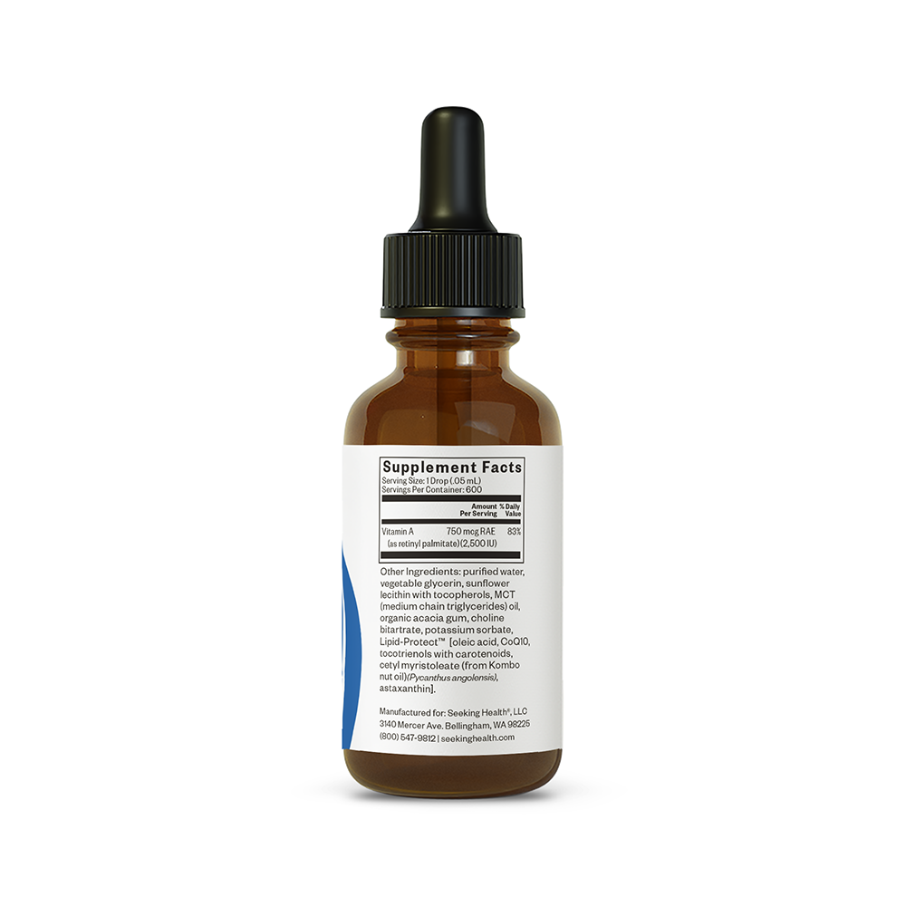 Vitamin A Drops Daily Vitamin Support with Simple Nutrition Routines