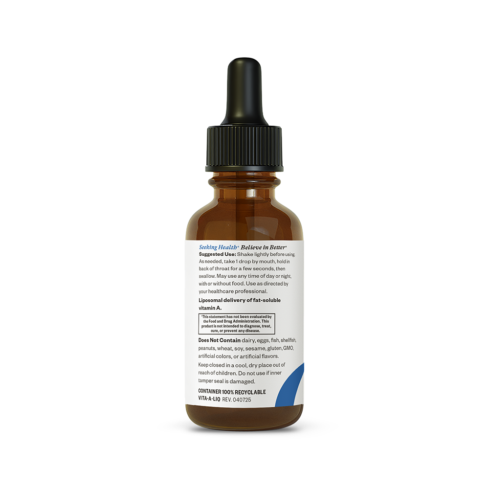 Vitamin A Drops Daily Vitamin Support with Simple Nutrition Routines
